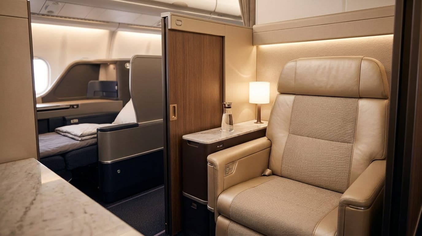 Business Class vs First Class: what you actually get for the upcharge