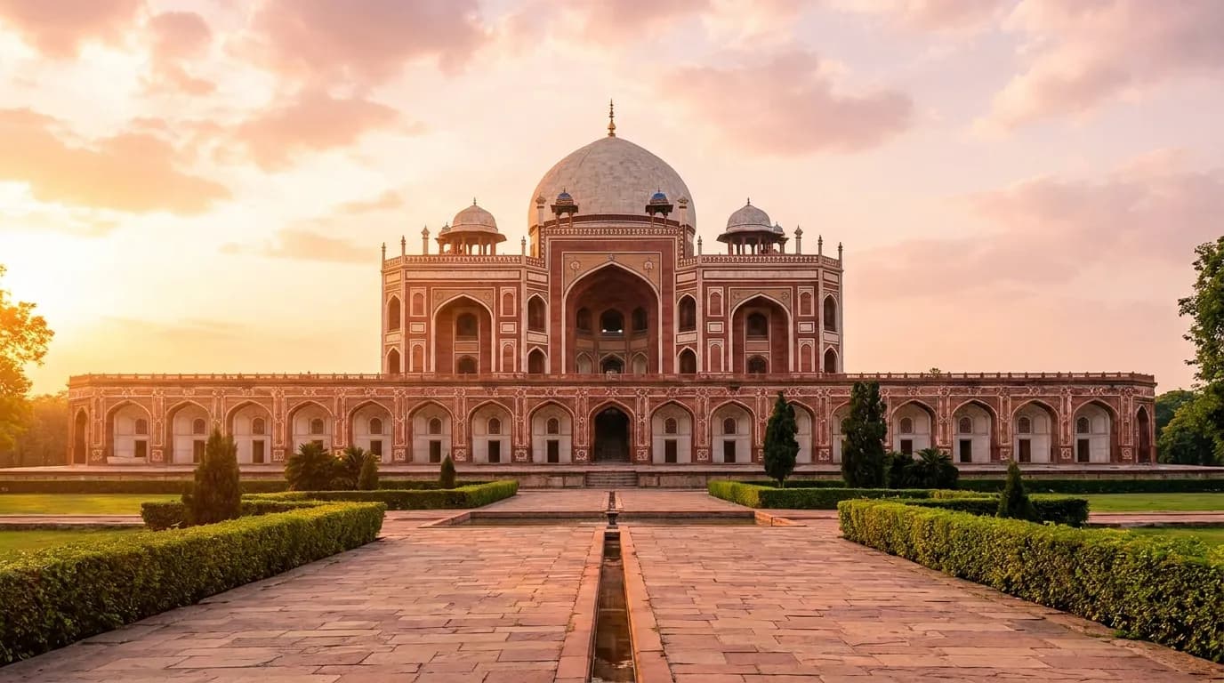 New Delhi at golden hour - Business Class destination guide
