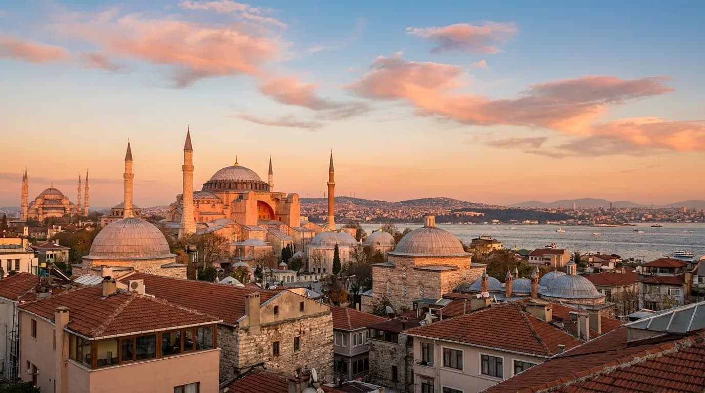 Istanbul at golden hour - Business Class destination guide