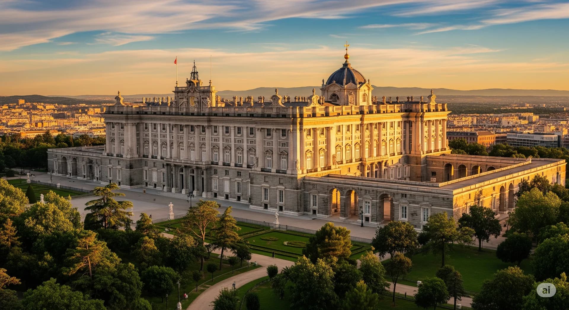 Madrid at golden hour - Business Class destination guide