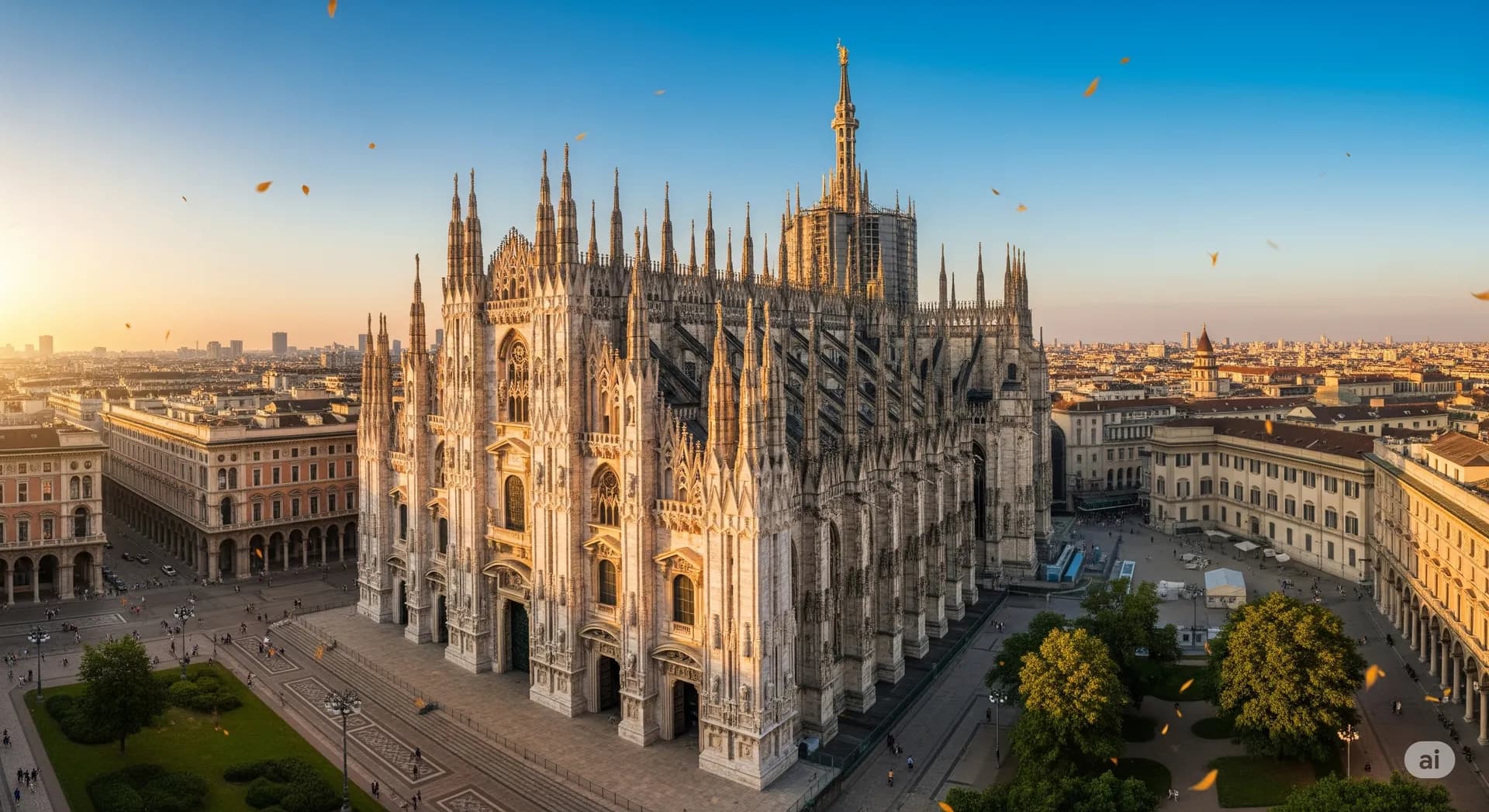 Milan at golden hour - Business Class destination guide