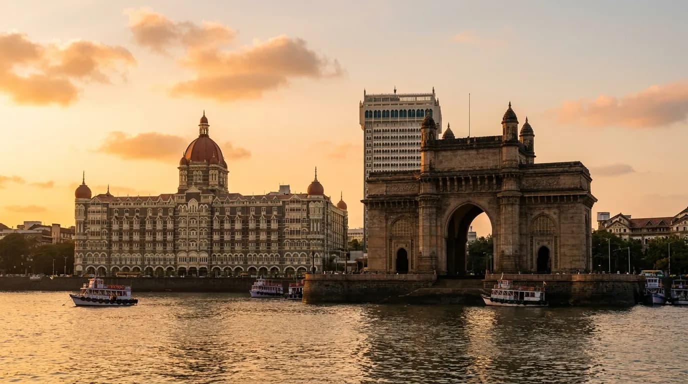 Mumbai at golden hour - Business Class destination guide