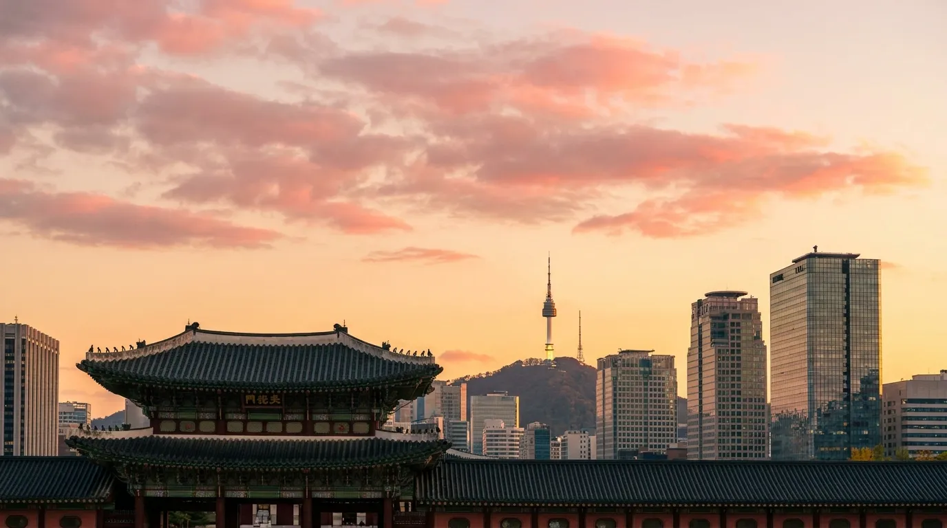Seoul at golden hour - Business Class destination guide