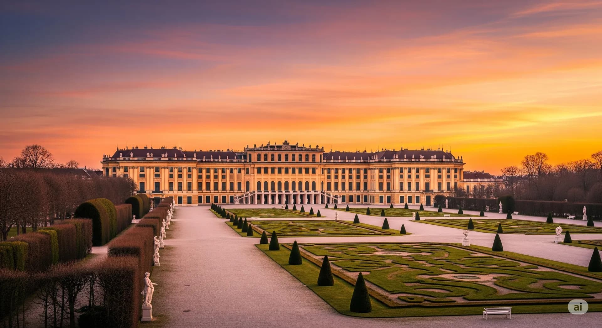 Vienna at golden hour - Business Class destination guide
