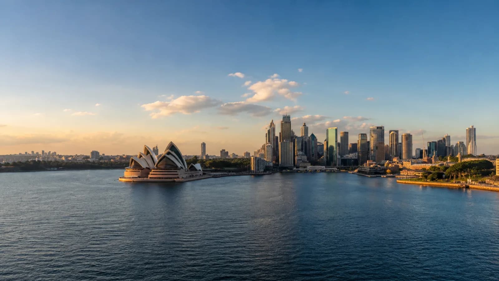 Australia at golden hour - Business Class destination guide