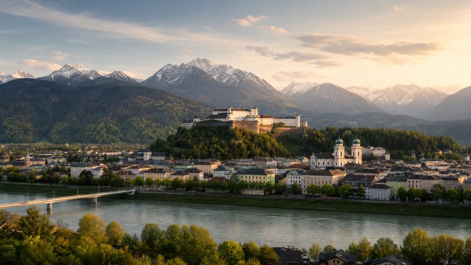 Austria at golden hour - Business Class destination guide
