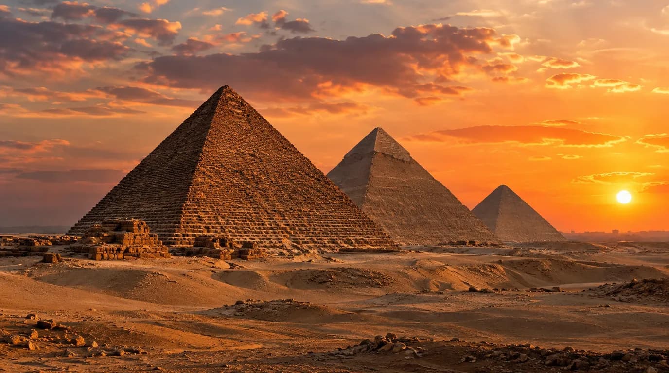Egypt at golden hour - Business Class destination guide