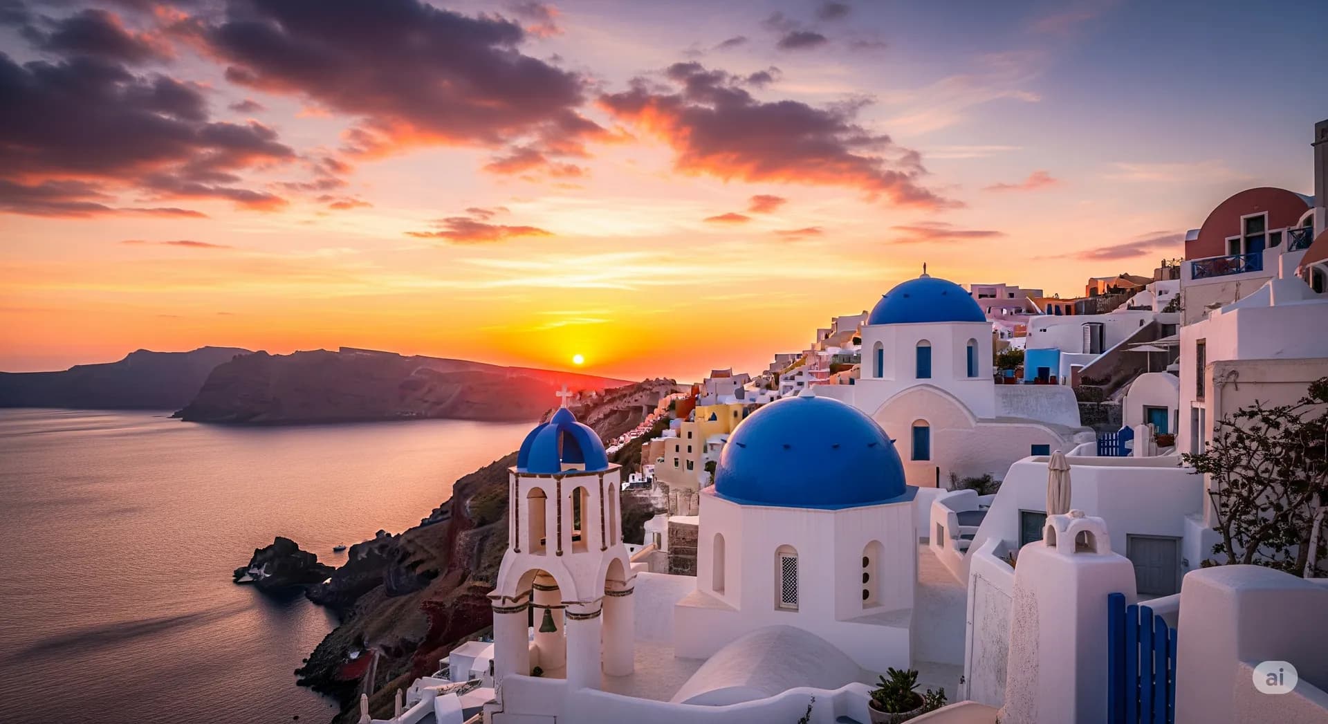 Greece at golden hour - Business Class destination guide