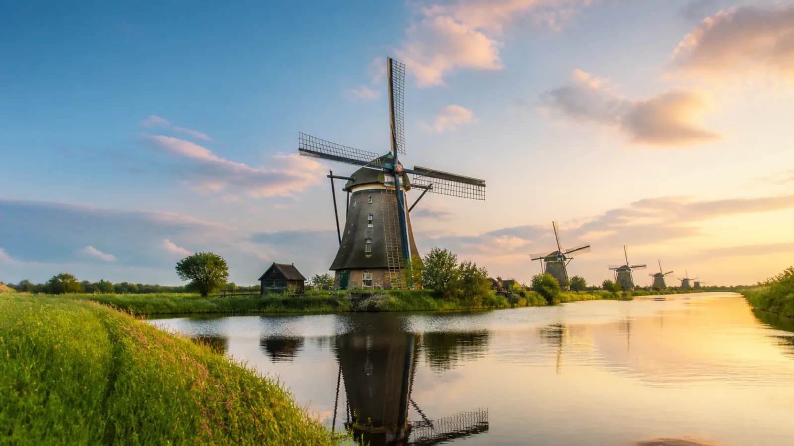 Netherlands at golden hour - Business Class destination guide